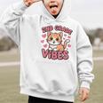 Cute Cat 2nd Grade Vibes Back To School Second Grade Girls Graphic Kid Hoodie Cute Cat 2nd Grade Vibes Back To School Second Grade Girls Graphic Kid Hoodie
