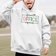 Cute Front Office Squad Secretary Admin Back To School Women Graphic Kid Hoodie Cute Front Office Squad Secretary Admin Back To School Women Graphic Kid Hoodie