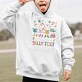 Cute Geese Silly Test Back To School Student Motivation Graphic Kid Hoodie