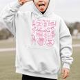 Educator Love Inspire Teach Pink Bow Back To School Graphic Kid Hoodie Educator Love Inspire Teach Pink Bow Back To School Graphic Kid Hoodie