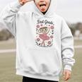 Girls Back To School Cappuccina Italian Brainrot First Grade Graphic Kid Hoodie