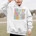 Groovy In My School Secretary Era Back To School Graphic Kid Hoodie Groovy In My School Secretary Era Back To School Graphic Kid Hoodie