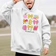 Hello Sixth 6th Grade Back To School Coquette Bow Girls Graphic Kid Hoodie Hello Sixth 6th Grade Back To School Coquette Bow Girls Graphic Kid Hoodie