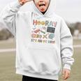 Hooray It’s An OT Day Occupational Therapy Back To School Premium Tri-Blend Graphic Kid Hoodie