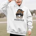 HR Director Leopard Messy Bun Appreciation Back To School Performance Graphic Kid Hoodie HR Director Leopard Messy Bun Appreciation Back To School Performance Graphic Kid Hoodie