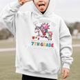 I'm Ready To Axolotl Questions In 7th Grade Back To School Premium Tri-Blend Graphic Kid Hoodie I'm Ready To Axolotl Questions In 7th Grade Back To School Premium Tri-Blend Graphic Kid Hoodie