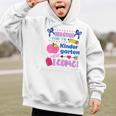 Kids Back To School Here I Come Kindergarten Girls TK Grad Graphic Kid Hoodie Kids Back To School Here I Come Kindergarten Girls TK Grad Graphic Kid Hoodie