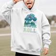 Kids I'M ON HONOR ROLL Monster Trucks Back To School Bruh Graphic Kid Hoodie Kids I'M ON HONOR ROLL Monster Trucks Back To School Bruh Graphic Kid Hoodie