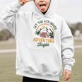 Let The 4th Grade Adventure Begin Camping Back To School Graphic Kid Hoodie Let The 4th Grade Adventure Begin Camping Back To School Graphic Kid Hoodie