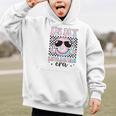 In My Librarian Era Groovy Tie Dye Back To School Graphic Kid Hoodie