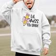 Lil Miss 4th Grade Coquette Bow Pencil Back To School Girls Graphic Kid Hoodie Lil Miss 4th Grade Coquette Bow Pencil Back To School Girls Graphic Kid Hoodie