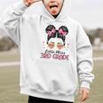 Little Miss 3rd Grade Messy Bun Back To School Graphic Kid Hoodie Little Miss 3rd Grade Messy Bun Back To School Graphic Kid Hoodie