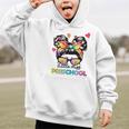 Little Miss Preschool Back To School Messy Kids Girls Graphic Kid Hoodie