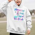 Mermazing First Day Of Fourth Grade Back To School Mermaid Premium Tri-Blend Graphic Kid Hoodie