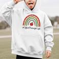 Office Manager Rainbow Appreciation Day Hello Back To School Graphic Kid Hoodie Office Manager Rainbow Appreciation Day Hello Back To School Graphic Kid Hoodie