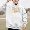 Oh Hey Pre-K Groovy Retro First Day Back To School Graphic Kid Hoodie Oh Hey Pre-K Groovy Retro First Day Back To School Graphic Kid Hoodie