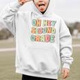 Oh Hey Second Grade Cute Groovy Back To School 2nd Grade Graphic Kid Hoodie Oh Hey Second Grade Cute Groovy Back To School 2nd Grade Graphic Kid Hoodie