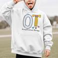 Pediatric Occupational Therapy Paper Pencil Back To School Graphic Kid Hoodie Pediatric Occupational Therapy Paper Pencil Back To School Graphic Kid Hoodie