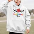 Preschool Vibes Retro Groovy Apple Back To School Graphic Kid Hoodie Preschool Vibes Retro Groovy Apple Back To School Graphic Kid Hoodie