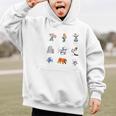 Read Book Characters I Can Do Hard Things Back To School Graphic Kid Hoodie Read Book Characters I Can Do Hard Things Back To School Graphic Kid Hoodie