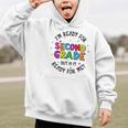 Ready For 2nd Grade But Is It Ready For Me Back To School Graphic Kid Hoodie Ready For 2nd Grade But Is It Ready For Me Back To School Graphic Kid Hoodie
