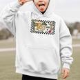 Retro Checkered Back To School Pre K Dude Cute Kid Preschool Graphic Kid Hoodie Retro Checkered Back To School Pre K Dude Cute Kid Preschool Graphic Kid Hoodie