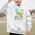 Roaring Into 3rd Grade Back To School Dinosaurus T-Rex Premium Tri-Blend Graphic Kid Hoodie Roaring Into 3rd Grade Back To School Dinosaurus T-Rex Premium Tri-Blend Graphic Kid Hoodie