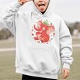 Strawberry Elephant Italian Brainrot Meme Back To School Premium Tri-Blend Graphic Kid Hoodie