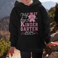 My 1st Day Of Kindergarten 2025 Back To School Girls Graphic Kid Hoodie My 1st Day Of Kindergarten 2025 Back To School Girls Graphic Kid Hoodie