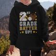 2nd Grade Batter Up Baseball First Day Back To School Graphic Kid Hoodie 2nd Grade Batter Up Baseball First Day Back To School Graphic Kid Hoodie