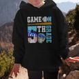 5th Grade Back To School Baseball Drip Ice Cream Game On Graphic Kid Hoodie