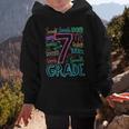 7th Grade Typography Team Seventh Grade Back To School Kids Graphic Kid Hoodie