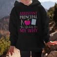 Assistant Principal The Students Are My Why Back To School Graphic Kid Hoodie Assistant Principal The Students Are My Why Back To School Graphic Kid Hoodie