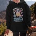 Axolotl Questions Kindergarten Back To School Graphic Kid Hoodie