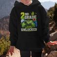 Back To School 2nd Second Grade Level Unlocked Gamer Kid Graphic Kid Hoodie Back To School 2nd Second Grade Level Unlocked Gamer Kid Graphic Kid Hoodie