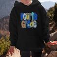 Back To School Hello Fourth Grade Team 4th Grade Boy Girl Graphic Kid Hoodie