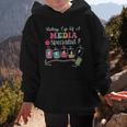 Battery Life Of A Media Specialist Back To School Graphic Kid Hoodie Battery Life Of A Media Specialist Back To School Graphic Kid Hoodie