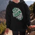 Bulldogs Cheerleading Back To School Cheer Team Spirit Green Graphic Kid Hoodie Bulldogs Cheerleading Back To School Cheer Team Spirit Green Graphic Kid Hoodie