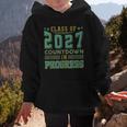 Class Of 2027 Countdown In Progress Fun Back To School Retro Graphic Kid Hoodie