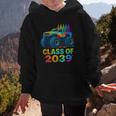 Class Of 2039 Monster Truck Kindergarten Back To School Boys Graphic Kid Hoodie