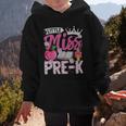 Cute Back To School Pre-K First Day Of School Pre-K Girls Graphic Kid Hoodie Cute Back To School Pre-K First Day Of School Pre-K Girls Graphic Kid Hoodie