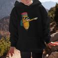 Dabbing Pencil Dancing Back To School First Day Student Boys Graphic Kid Hoodie Dabbing Pencil Dancing Back To School First Day Student Boys Graphic Kid Hoodie