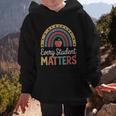 Every Student Matters Paraprofessional Back To School Graphic Kid Hoodie Every Student Matters Paraprofessional Back To School Graphic Kid Hoodie