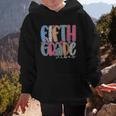 Fifth Grade Vibes 5th Grade Team Retro Back To School Graphic Kid Hoodie