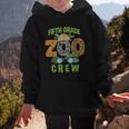Fifth Grade Zoo Crew Wild Animal Safari Back To School Graphic Kid Hoodie Fifth Grade Zoo Crew Wild Animal Safari Back To School Graphic Kid Hoodie