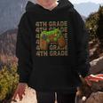 First Day Of 4th Grade Level Begins Back To School Girl Boy Graphic Kid Hoodie First Day Of 4th Grade Level Begins Back To School Girl Boy Graphic Kid Hoodie