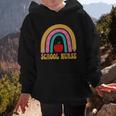 First Day Of School Nurse Back To School Rainbow Pencil Graphic Kid Hoodie First Day Of School Nurse Back To School Rainbow Pencil Graphic Kid Hoodie