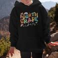 Fourth Grade Vibes 4th Grade Team Groovy Back To School Graphic Kid Hoodie