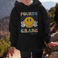 Fourth Grade Vibes Retro Smile Back To School 4th Grade Team Graphic Kid Hoodie Fourth Grade Vibes Retro Smile Back To School 4th Grade Team Graphic Kid Hoodie