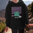 Frog Hates Math Kawaii Science Back To School Kids Graphic Kid Hoodie